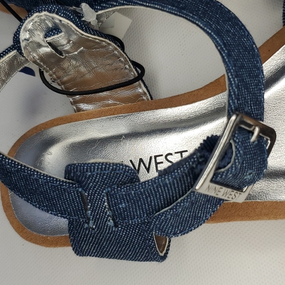 Brand new Nine West Girls Glittery sandals - Picture 8 of 11